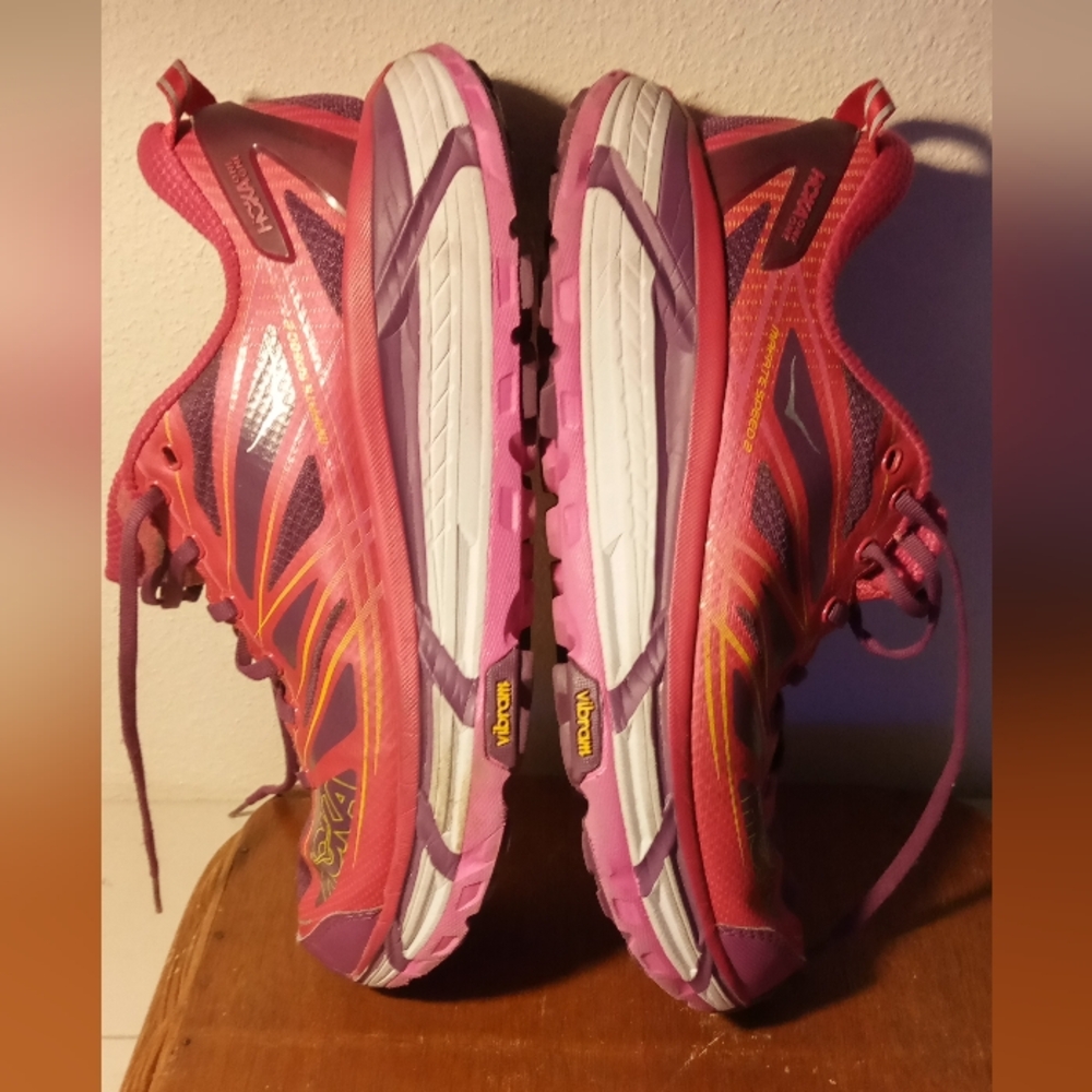 Hoka One One Women's Mafate Speed 2 Running Shoes Size 10 - Picture 14 of 16